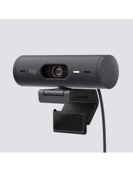 Logitech Brio 500 webcam 4 MP 1920 x 1080 Pixel USB-C Grafite