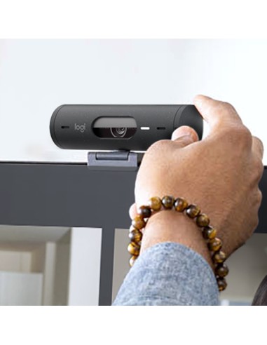 Logitech Brio 500 webcam 4 MP 1920 x 1080 Pixel USB-C Grafite