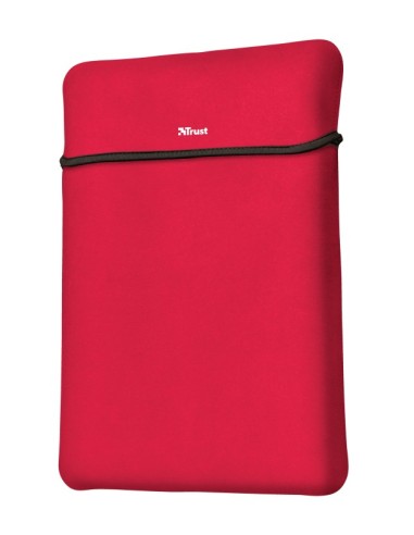Trust 23455 borsa per notebook 39,6 cm (15.6") Custodia a tasca Nero, Rosso