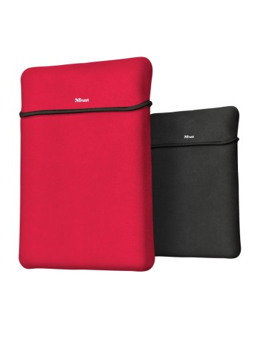 Trust 23455 borsa per notebook 39,6 cm (15.6") Custodia a tasca Nero, Rosso