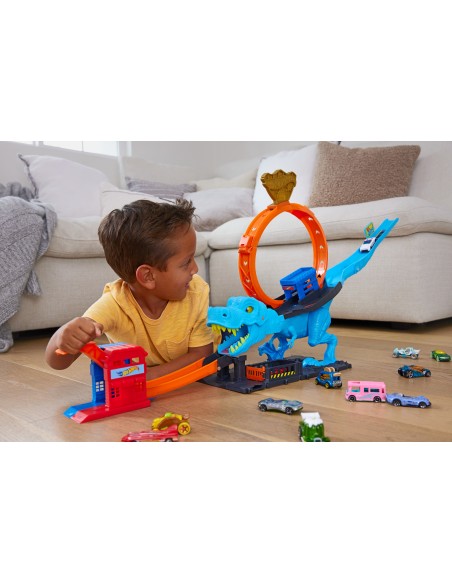 Hot Wheels City T-Rex Chomp Down