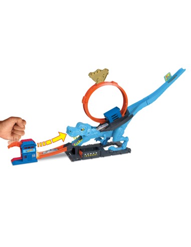 Hot Wheels City T-Rex Chomp Down