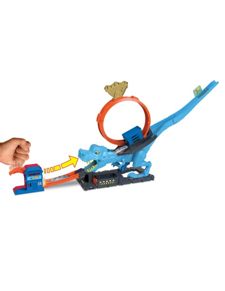 Hot Wheels City T-Rex Chomp Down