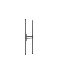 Multibrackets 7932 Supporto per display espositivi 2,54 m (100") Nero