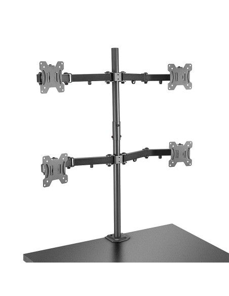 Lindy 40659 supporto da tavolo per Tv a schermo piatto 71,1 cm (28") Nero Scrivania