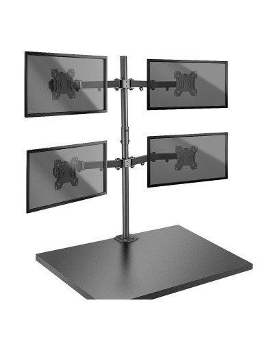 Lindy 40659 supporto da tavolo per Tv a schermo piatto 71,1 cm (28") Nero Scrivania