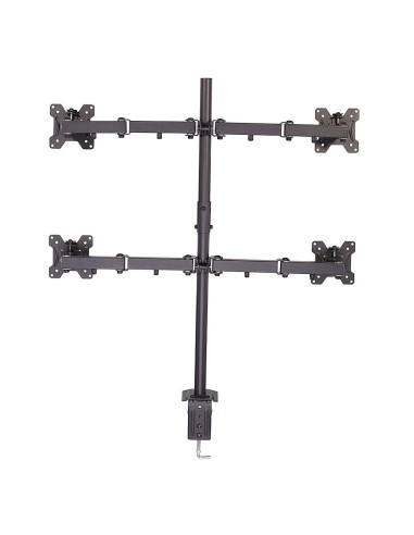 Lindy 40659 supporto da tavolo per Tv a schermo piatto 71,1 cm (28") Nero Scrivania