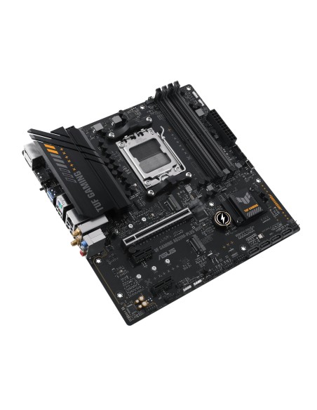 ASUS TUF GAMING A620M-PLUS WIFI AMD A620 Presa di corrente AM5 micro ATX