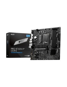 MSI PRO B760M-P DDR4 scheda madre Intel B760 LGA 1700 micro ATX