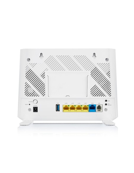 Zyxel DX3300-T0 router wireless Gigabit Ethernet Dual-band (2.4 GHz 5 GHz) Bianco