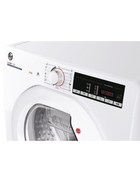 Hoover LINK X-CARE HLE H8A2TE-S asciugatrice Libera installazione Caricamento frontale 8 kg A++ Bianco