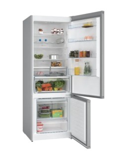 Bosch Serie 4 KGN56XLEB frigorifero con congelatore Libera installazione 508 L E Acciaio inossidabile 2
