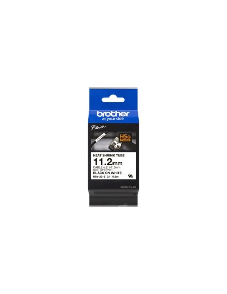Brother HSE231E nastro per stampante Nero