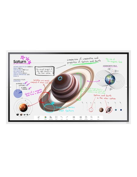 Samsung WM65B 165,1 cm (65") VA Wi-Fi 500 cd m² 4K Ultra HD Touch screen 16 7