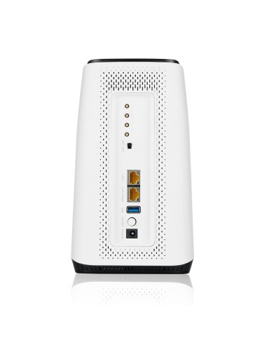 Zyxel FWA510 router wireless Multi-Gigabit Ethernet Banda tripla (2.4 GHz 5 GHz 5 GHz) 5G Nero, Bianco