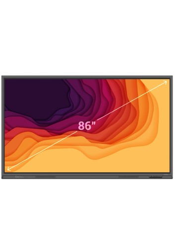 Newline Lyra lavagna interattiva 2,18 m (86") 3840 x 2160 Pixel Touch screen Nero