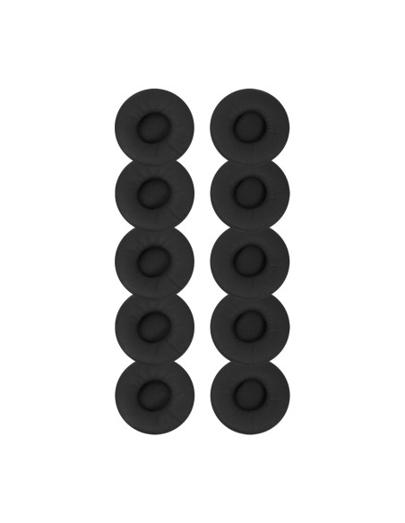 Jabra 14101-59 cuscinetto per auricolari Pelle Nero 10 pz