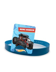Hot Wheels Uovissimo, con 1 Set Rettilinei HotWheels, 1 veicolo singolo in scala 1 64 e 3 accessori per sfrecciare in pista e 2