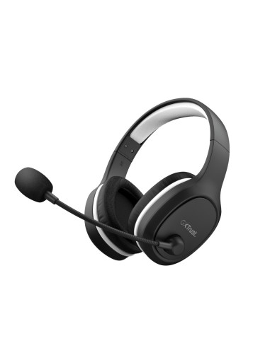 Trust GXT 391 Thian Auricolare Con cavo e senza cavo A Padiglione Giocare USB tipo-C Nero, Bianco