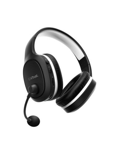 Trust GXT 391 Thian Auricolare Con cavo e senza cavo A Padiglione Giocare USB tipo-C Nero, Bianco
