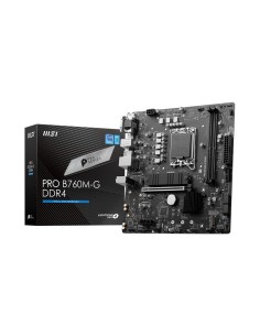 MSI PRO B760M-G DDR4 scheda madre Intel B760 LGA 1700 micro ATX