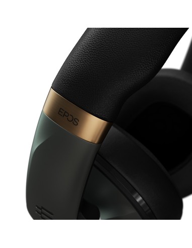 EPOS H6PRO Closed Auricolare Cablato A Padiglione Giocare Nero, Oro, Verde