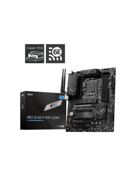 MSI PRO B760-P WIFI DDR4 scheda madre LGA 1700 micro ATX