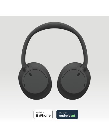 Sony WH-CH720N Cuffie Bluetooth wireless con cancellazione del rumore - Durata della batteria fino a 35 ore e ricarica rapida -
