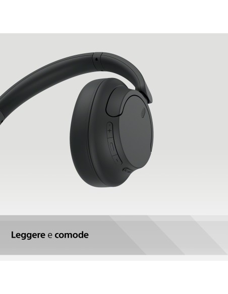Sony WH-CH720N Cuffie Bluetooth wireless con cancellazione del rumore - Durata della batteria fino a 35 ore e ricarica rapida -