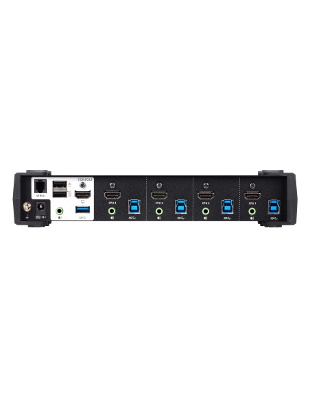 ATEN Switch USB 3.0 4K HDMI KVMP™ a 4 porte con Modalità mixer audio