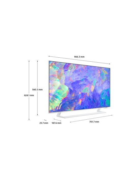 Samsung Series 8 Crystal UHD 4K 43" CU8580 TV 2023