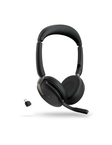 Jabra Evolve2 65 Flex Auricolare Con cavo e senza cavo A Padiglione Ufficio Bluetooth Nero