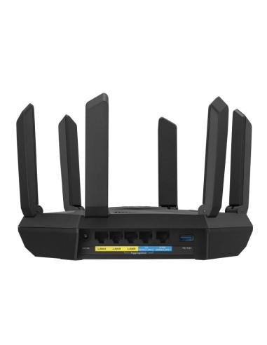 ASUS RT-AXE7800 router wireless Tri-band (2,4 GHz 5 GHz 6 GHz) Nero
