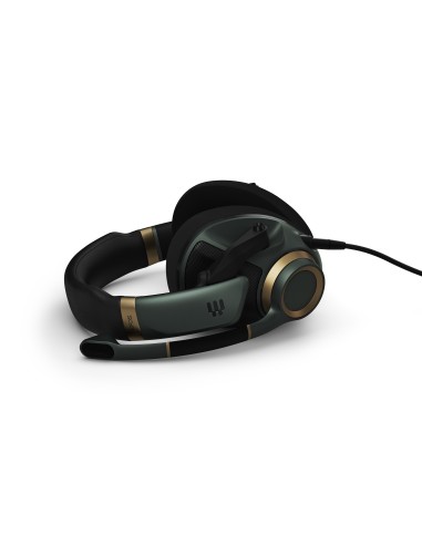 EPOS H6PRO Open Auricolare Cablato A Padiglione Giocare Nero, Oro, Verde