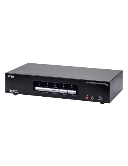 ATEN Switch KVMP™ USB 3.0 4K DisplayPort Triple Display a 4 porte