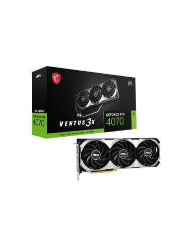 MSI GEFORCE RTX 4070 VENTUS 3X 12G OC scheda video NVIDIA 12 GB GDDR6X