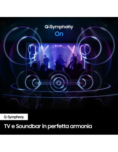 Samsung Soundbar HW-Q800C ZF Serie Q, 11 speaker, Wireless Dolby Atmos, Audio a 5.1.2 canali, Q-Simphony, Compatibile con Alexa