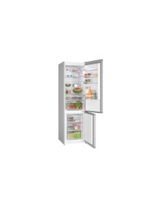 Bosch Serie 4 KGN397LDF frigorifero con congelatore Libera installazione 260 L D Acciaio inossidabile 2