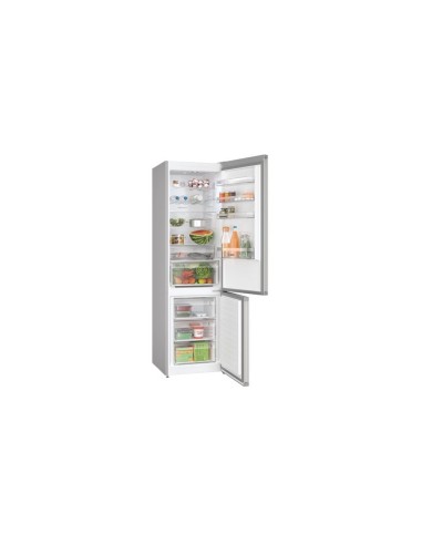 Bosch Serie 4 KGN397LDF frigorifero con congelatore Libera installazione 260 L D Acciaio inossidabile