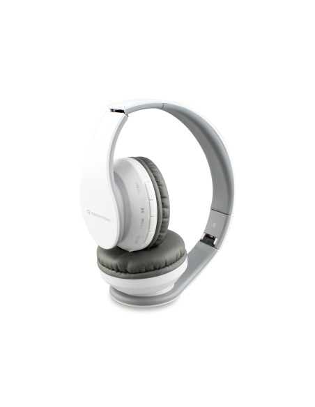 Conceptronic PARRIS01W cuffia e auricolare Wireless A Padiglione Musica e Chiamate Micro-USB Bluetooth Bianco