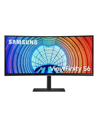 Samsung Monitor HRM ViewFinity S6 - S65UA da 34" WQHD Curvo