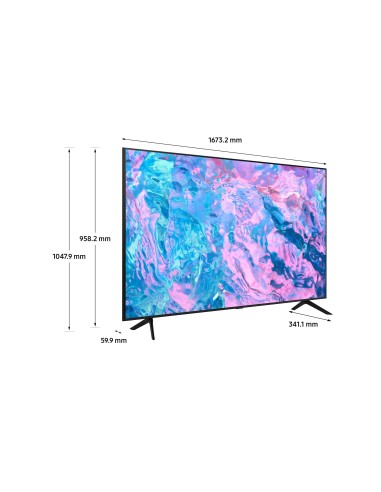 Samsung Series 7 Crystal UHD 4K 75" CU7170 TV 2023