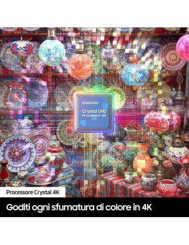Samsung Series 7 Crystal UHD 4K 75" CU7170 TV 2023