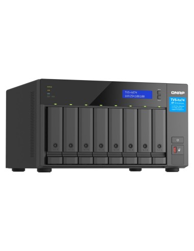 QNAP TVS-h874 NAS Tower Collegamento ethernet LAN Nero