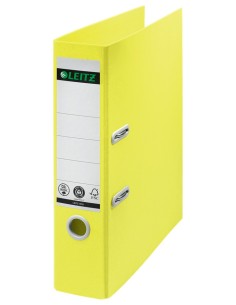 Leitz 10180015 raccoglitore ad anelli A4 Giallo