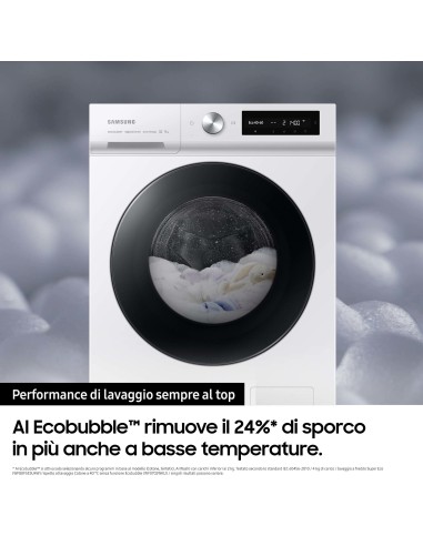Samsung WW11BB744DGB lavatrice Caricamento frontale 11 kg 1400 Giri min A Nero