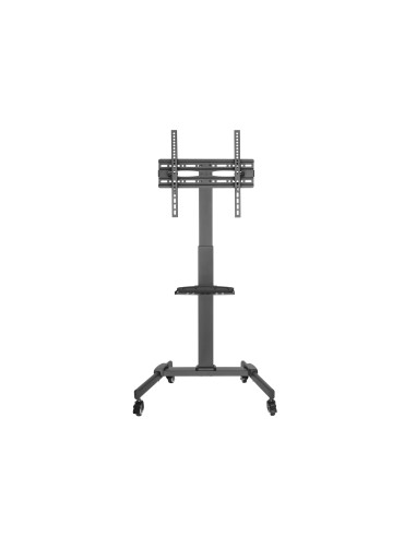 Equip 650607 carrello e supporto multimediale Nero Pannello piatto Carrello multimediale