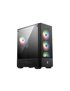 MSI MAG FORGE 112R computer case Midi Tower Nero, Trasparente