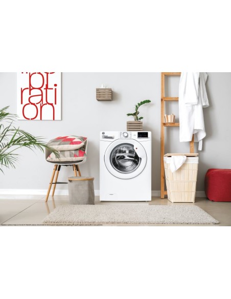 Hoover H-WASH 300 LITE H3W 492DA4-S lavatrice Caricamento frontale 9 kg 1400 Giri min B Bianco