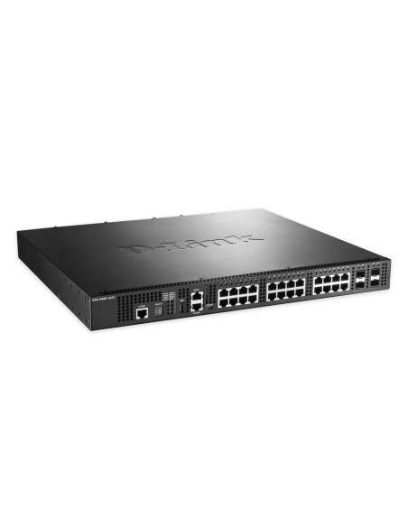 D-Link DXS-3400-24TC switch di rete Gestito L3 Gigabit Ethernet (10 100 1000) 1U Nero